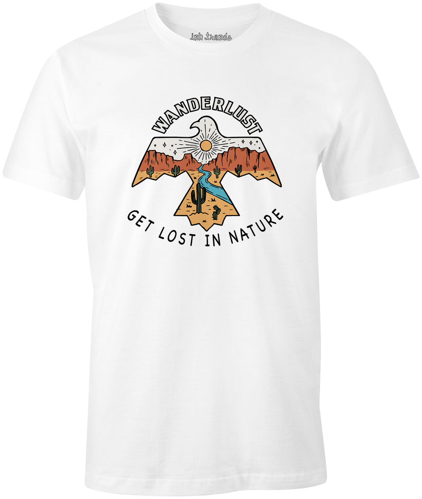prontomodacalzature® Wanderlust Desert Eagle Get Lost in Nature Cactus T-Shirt Arizona T-Shirt, California T-shirt, Cactus T-Shirt, Desert T-Shirt, Utah T-Shirt, Wanderlust T-Shirt, Nevada T-Shirt, Mohave Desert T-shirt