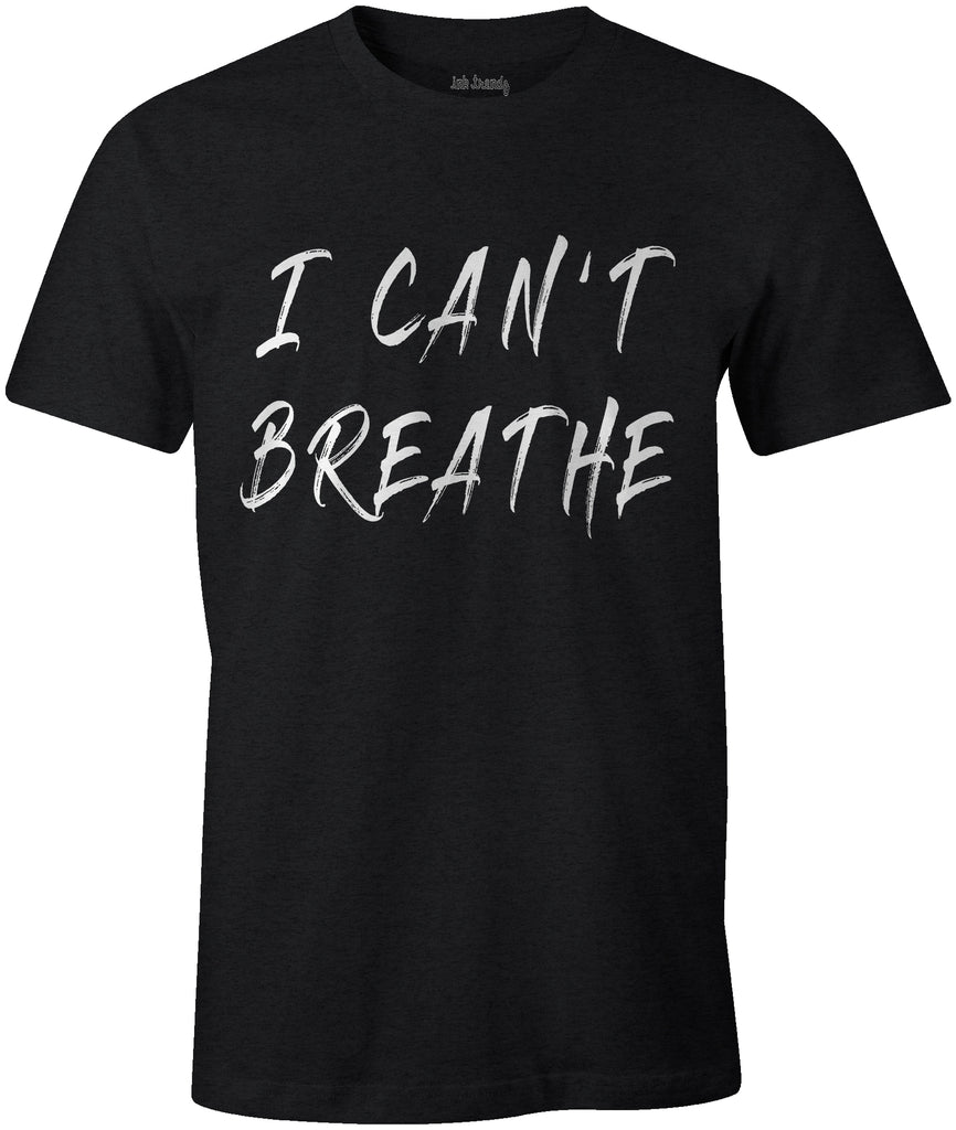 prontomodacalzature® I Can't Breathe- George Floyd Social Justice Riot T-Shirt Black Lives Matter T-Shirt in Black Police Brutality T-shirt