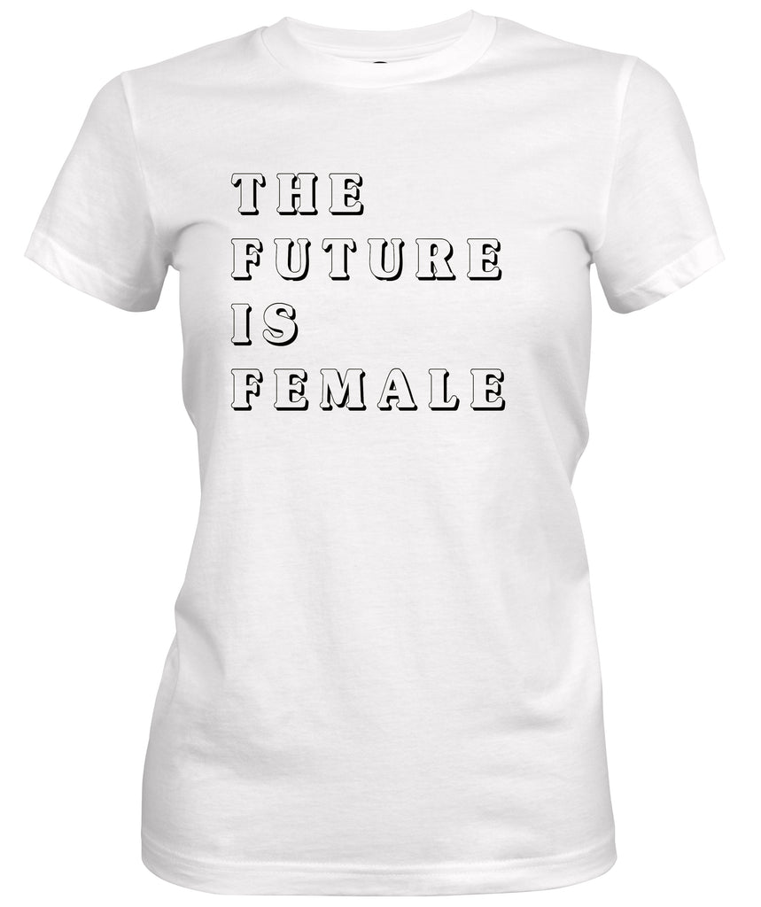 The Future is Female Women's Relaxed Fit Jersey Premium Tee T-Shirt